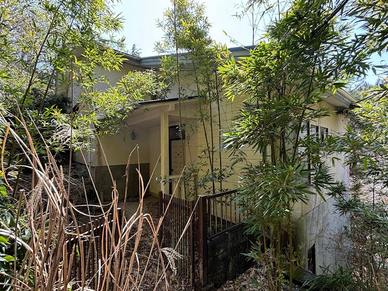 基礎のしっかりした平屋建て